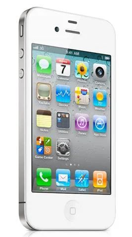 Лот: 4417171. Фото: 1. IPhone 4 8GB White. Смартфоны