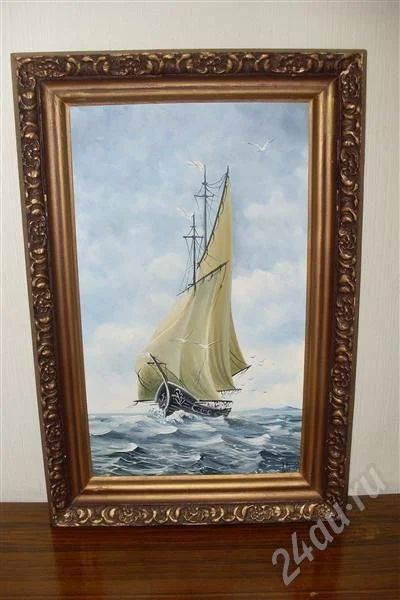 Лот: 581253. Фото: 1. Авторская картина маслом. Произведения