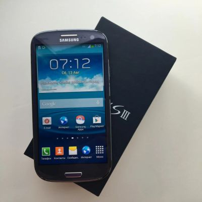 Лот: 7924933. Фото: 1. Samsung galaxy S3 (GT-i9300) 16... Смартфоны