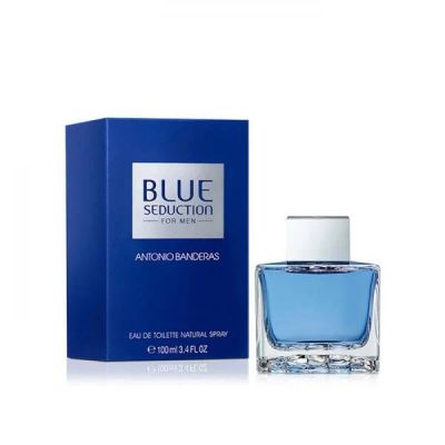 Лот: 11140405. Фото: 1. A. Banderas men Blue Seduction... Мужская парфюмерия