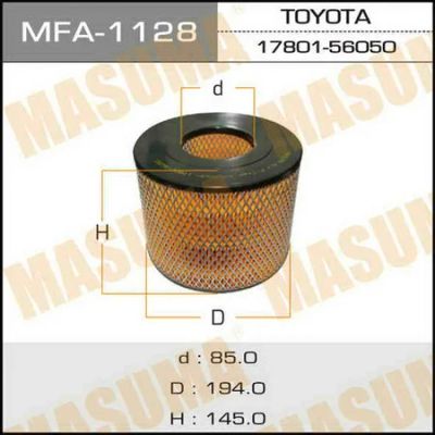 Лот: 18593792. Фото: 1. Воздушный фильтр masuma (vic a-1005... Расходные материалы