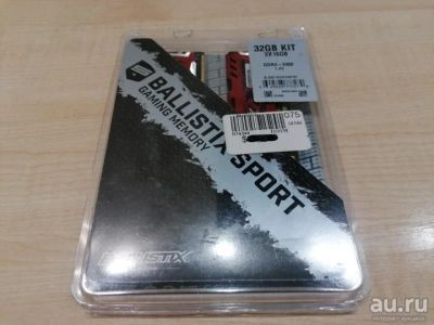 Лот: 18221536. Фото: 1. Crucial Ballistix Sport 32GB... Оперативная память
