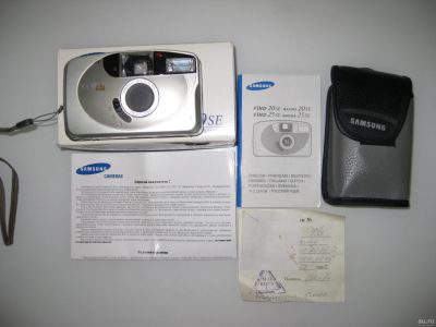 Лот: 17860849. Фото: 1. Пленочный фотоаппарат Samsung... Плёночные компактные