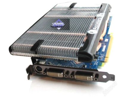 Лот: 1663634. Фото: 1. ECS GeForce 8800 GT Accelero S1... Видеокарты