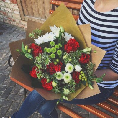 Лот: 8160748. Фото: 1. Сборный букет. Цветы на Щорса... Свежие цветы