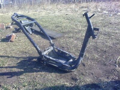 Лот: 338828. Фото: 1. Продам раму на Honda Dio 18!. Мотороллеры, мопеды