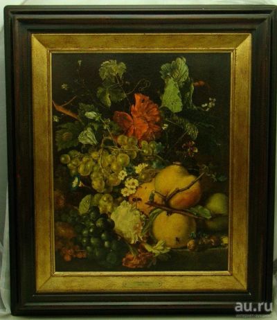 Лот: 17817371. Фото: 1. Картина репродукция винтажная... Другое (антиквариат)