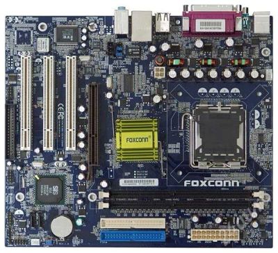 Лот: 217337. Фото: 1. Материнская плата Foxconn 648FX7MF-RS... Материнские платы