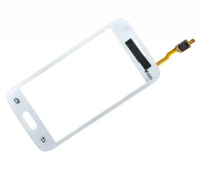 Лот: 12056576. Фото: 1. Тачскрин Samsung G313H Белый*. Дисплеи, дисплейные модули, тачскрины