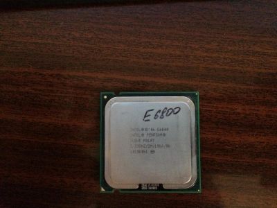 Лот: 6509403. Фото: 1. Intel Core 2 Duo E6800 (3333 MHz... Процессоры