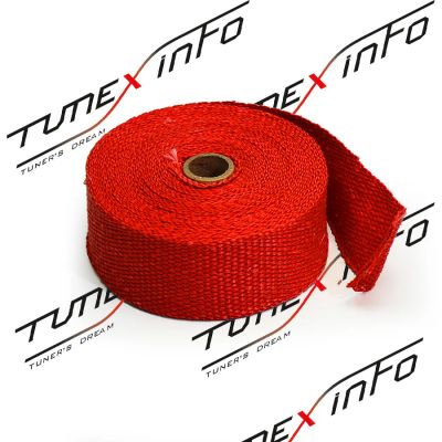 Лот: 20929072. Фото: 1. Термолента 800 градусов красная... Выхлопная система