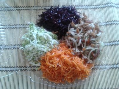 Лот: 13295218. Фото: 1. Салат чафан мясной. Готовые блюда