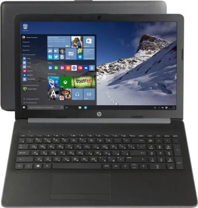 Лот: 12621765. Фото: 1. 15.6" Ноутбук HP 15-da0191ur черный. Ноутбуки
