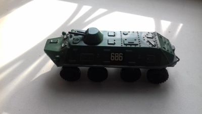 Лот: 8361155. Фото: 1. Советская игрушка. БТР-60. Военная тема