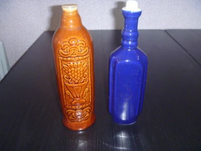Лот: 19255631. Фото: 1. Для коллекции бутылочки керамические... Предметы интерьера и быта