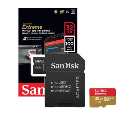 Лот: 12068370. Фото: 1. Карта памяти MicroSD 32GB SanDisk... Карты памяти