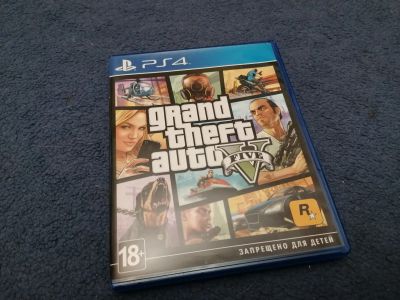 Лот: 16738343. Фото: 1. Grand theft auto 5 (gta 5) ps4. Игры для консолей