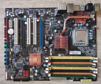 Лот: 13146846. Фото: 1. Материнская плата ASUS P5KC. Материнские платы