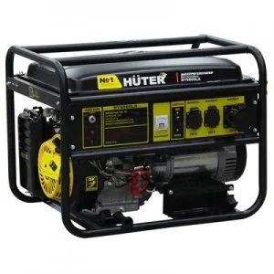 Лот: 14985326. Фото: 1. Бензогенератор DY9500LX Huter... Инверторы, ИБП