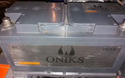Лот: 12243313. Фото: 1. Аккумулятор автомобильный ONIKS... Аккумуляторы