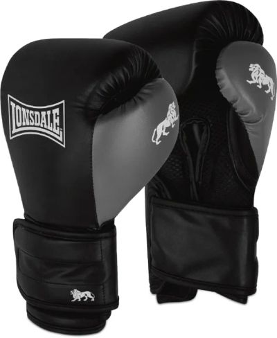 Лот: 25737126. Фото: 1. Перчатки тренировочные10oz Lonsdale... Одежда для боевых искусств
