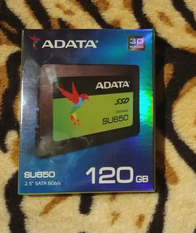 Лот: 12621158. Фото: 1. Новый SSD 120 Gb A-Data SU655... SSD-накопители