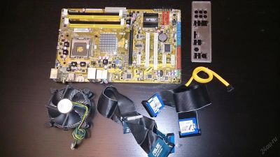 Лот: 5621907. Фото: 1. Материнская плата Asus P5K SE... Материнские платы