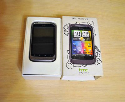 Лот: 12047862. Фото: 1. Смартфон HTC Wildfire S. Смартфоны
