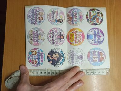 Лот: 17522511. Фото: 1. Наклейки бумажные. Цена за один... Открытки ручной работы