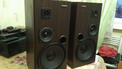 Лот: 12729104. Фото: 1. Колонки Aiwa ( Акустика). Пассивные акустические системы
