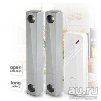 Лот: 13569659. Фото: 1. Датчик беспроводной Ginzzu HS-S03W... Видеонаблюдение