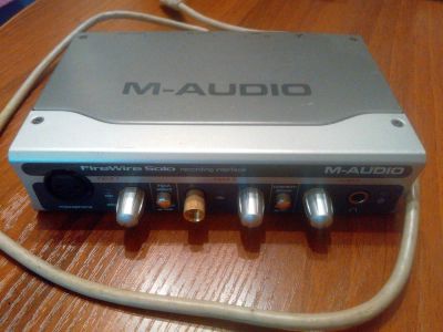 Лот: 8054606. Фото: 1. M-Audio Firewire Solo. Звуковые карты