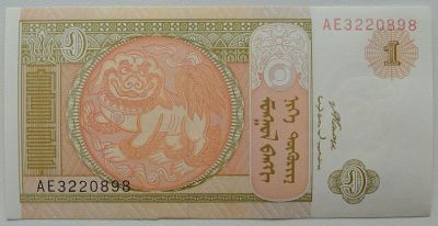 Лот: 7771257. Фото: 1. Монголия 1 тугрик 2008, в обороте... Азия