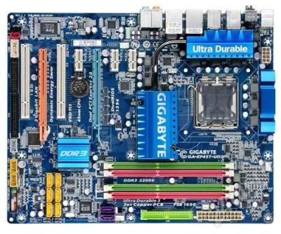 Лот: 187313. Фото: 1. Gigabyte GA-EP45T-UD3P. Материнские платы