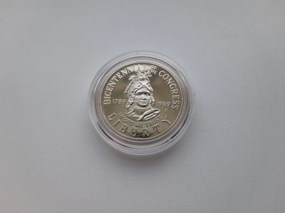 Лот: 17282956. Фото: 1. США 50 центов 1989 г ( Half dollar... Америка