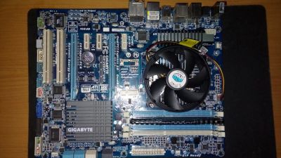 Лот: 10787966. Фото: 1. Проц I5 3570+мать Gigabyte GA-Z68XP-UD3... Материнские платы