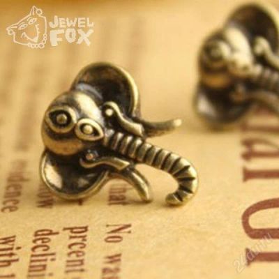 Лот: 1365616. Фото: 1. Серьги "Слоны". Серьги, каффы