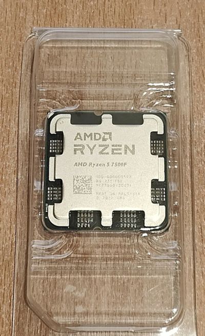 Лот: 21324860. Фото: 1. Процессор AMD Ryzen 5 7500F (AM5... Процессоры