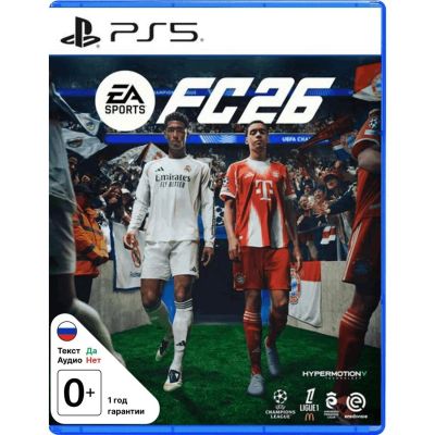 Лот: 25776951. Фото: 1. Игра для PS5 EA-SPORTS FC 26. Игры для консолей