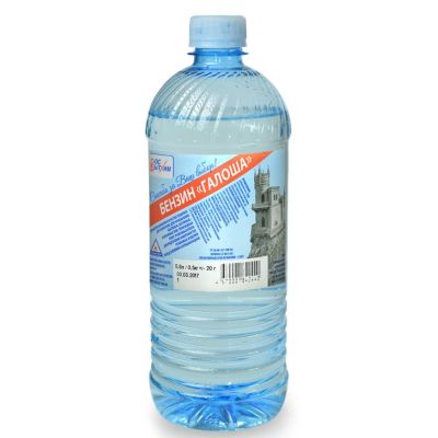 Лот: 24080612. Фото: 1. Бензин Галоша, 0.8 л, РусБытХим... Краски, лаки, растворитель