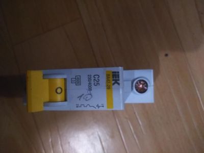 Лот: 15277013. Фото: 1. Автомат с25 iek ba47-29. Автоматы, пакетники, предохранители