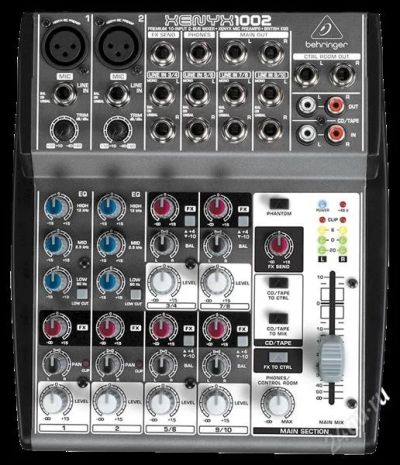 Лот: 1098426. Фото: 1. Микшерный пульт Behringer XENYX... Микшеры, предусилители, микрофонные эффекты