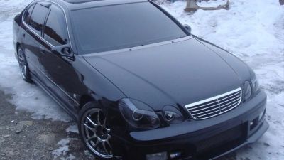 Лот: 4417974. Фото: 1. Реснички на фары Toyota Aristo... Детали тюнинга