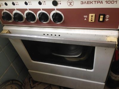 Лот: 8360896. Фото: 1. Плита Электра 1001. Плиты, духовые шкафы, варочные поверхности