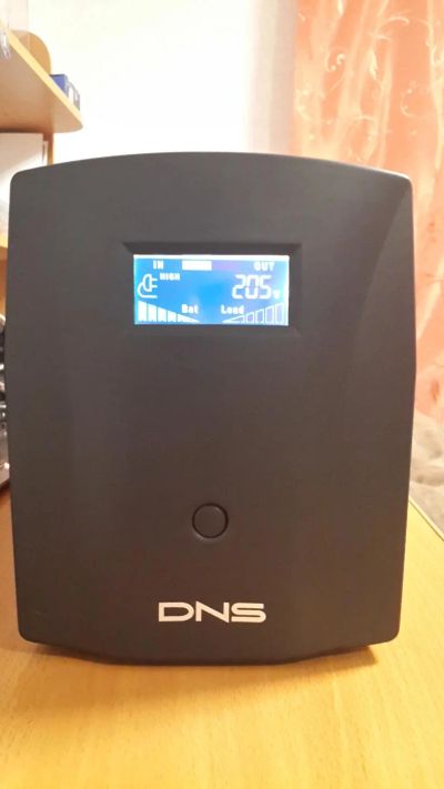 Лот: 10895365. Фото: 1. ИБП DNS SMART LCD EURO 1200VA. ИБП, аккумуляторы для ИБП