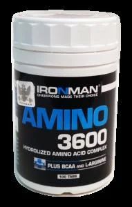 Лот: 6157516. Фото: 1. Аминокислоты Ironman Amino 3600... Спортивное питание, витамины