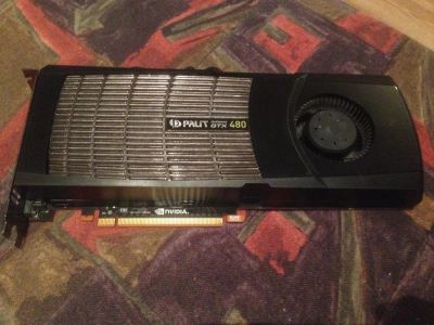 Лот: 6463222. Фото: 1. Palit GeForce GTX 480. Видеокарты