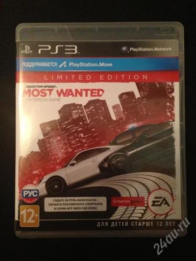 Лот: 2594974. Фото: 1. Need for Speed: Most Wanted. Limited... Игры для консолей