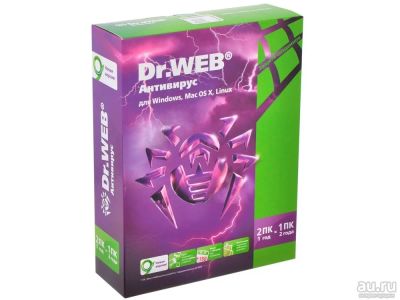 Лот: 18215618. Фото: 1. ПО Антивирус Dr.Web Pro для Windows... Другое (компьютерные игры, игровые аккаунты, по)