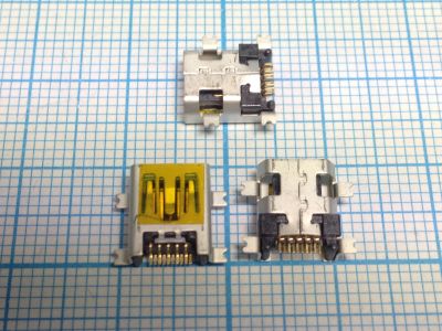 Лот: 12287904. Фото: 1. Разъём mini-USB №25 10pin. Разъёмы